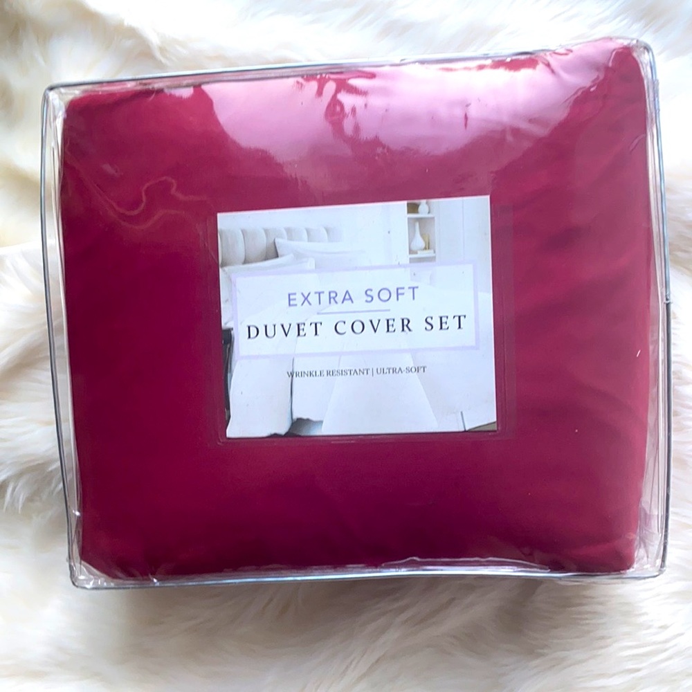 Extra soft duvet cover set